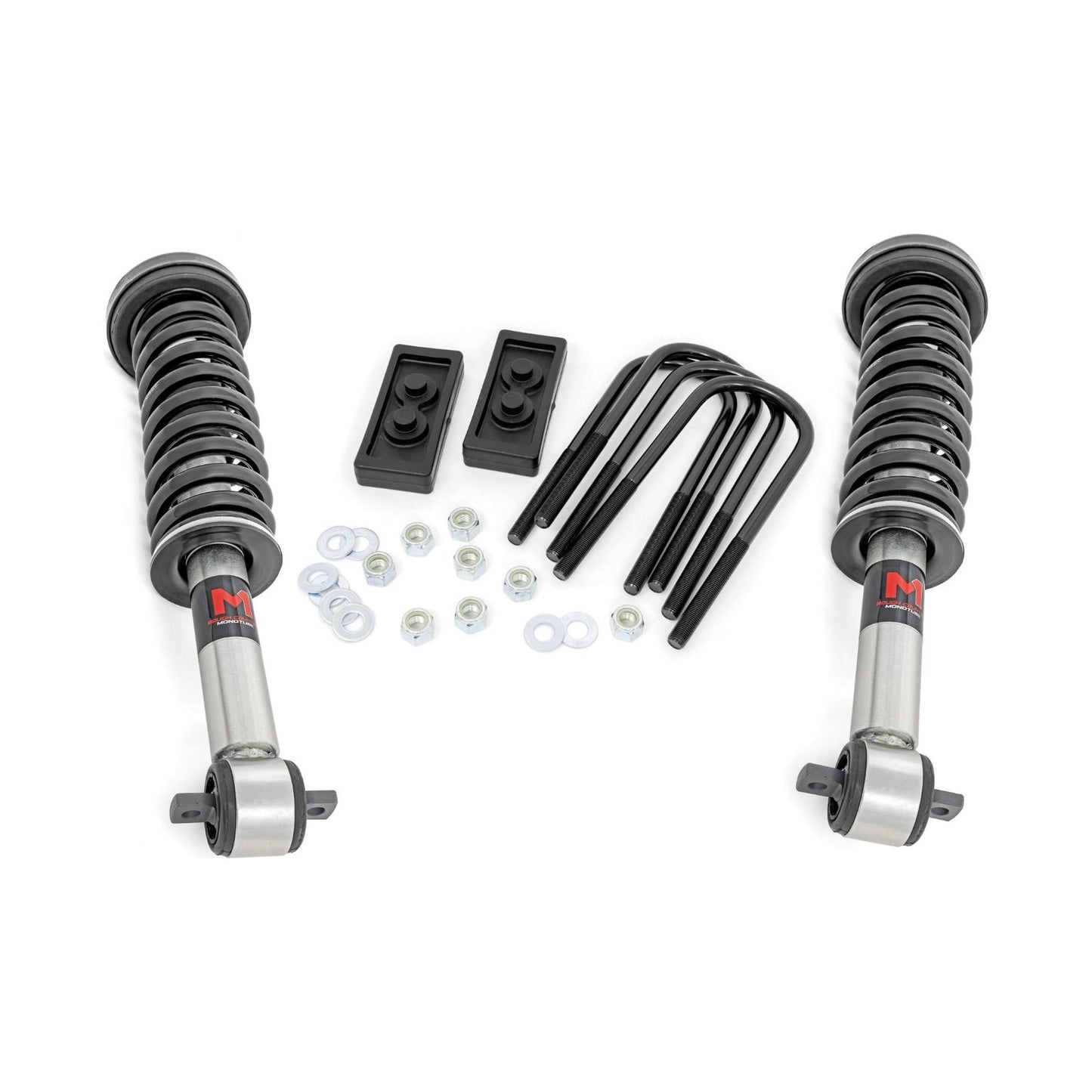 Rough Country M1 Monotube Struts 2.5 Inch Lift Kit I 510040