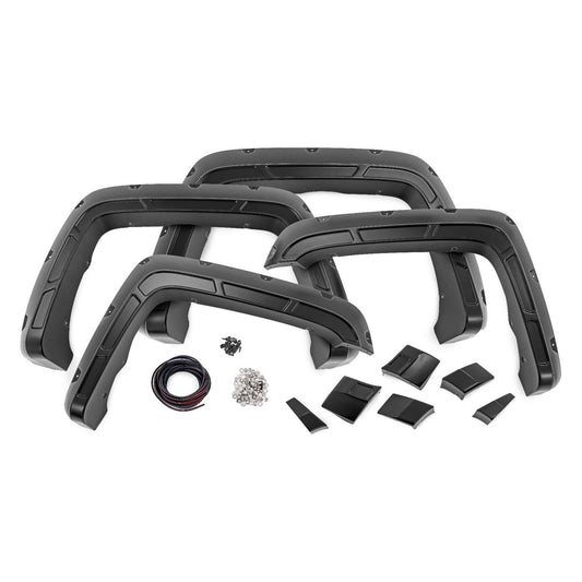 Rough Country 5IS | Silver Ice Fender Flares I A-G11611-5IS