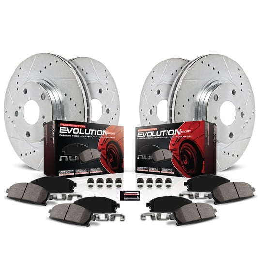 Power Stop Z23 Evolution Brake Kit 2018-C Jeep Wrangler JL K7938