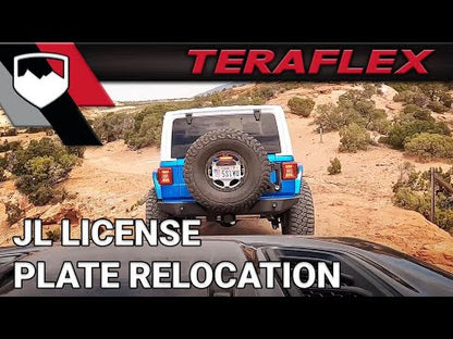 Teraflex License Plate Relocation Kit for 2018-C Jeep Wrangler JL 4838950