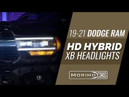 Morimoto XB Hybrid LED Headlights (Ram HD (2019+) Pair /ASM LF704