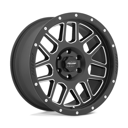 Pro Comp Alloys PA40 VERTIGO SATIN BLACK MILLED