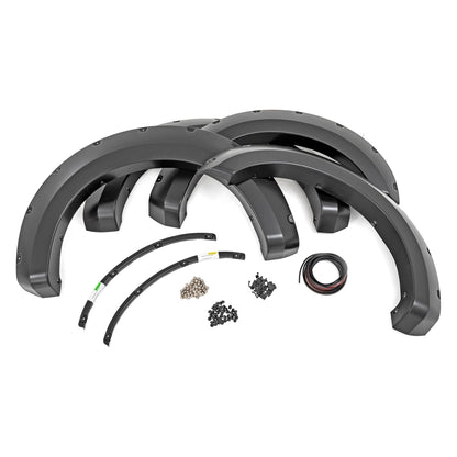 Rough Country D1 | Stone Gray Pocket Fender Flares I F-F21112-D1