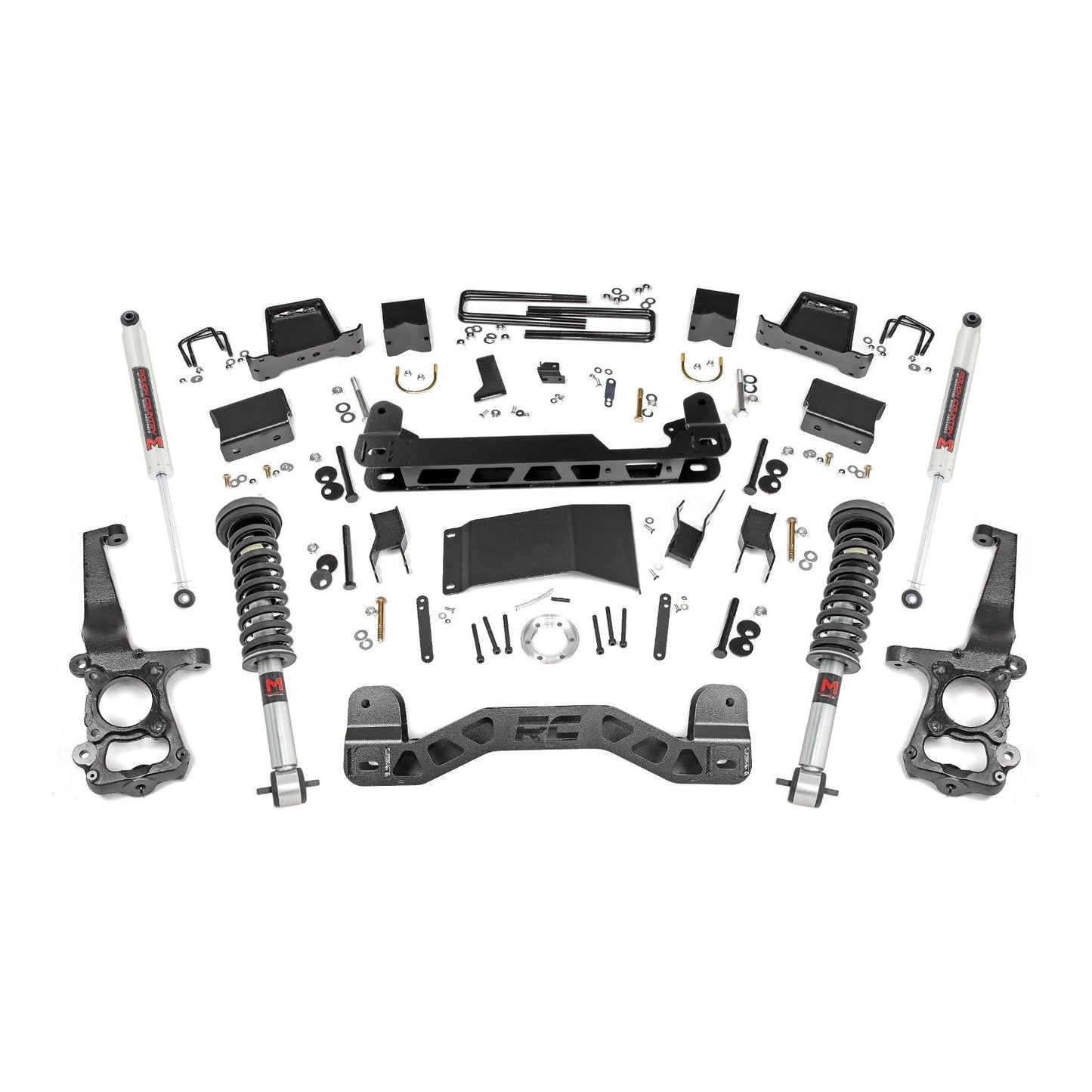 Rough Country M1 Monotube Shocks 6 Inch Lift Kit I 55740