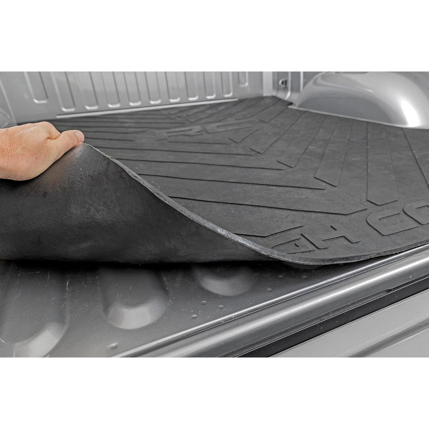 ROUGH COUNTRY Bed Mat | 6'4" Bed | RC Logo | Ram 1500 (19-25)/1500 TRX (21-24)  | RCM679