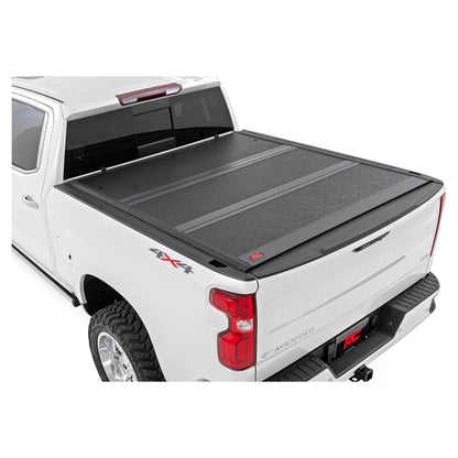 Rough Country 6'7" Bed with Rail Caps Hard Low Profile Bed Cover I 47119651B