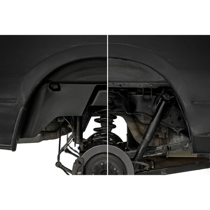 ROUGH COUNTRY Rear Wheel Well Liners | Ram 1500/2500/3500 2WD/4WD (2010-2025 & Classic) | 4609A