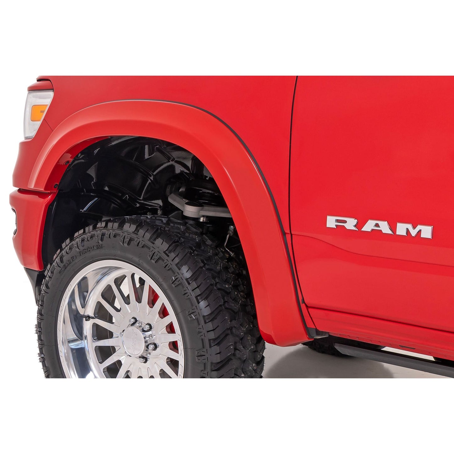 ROUGH COUNTRY Sport Fender Flares | PR4 Flame Red | Ram 1500 2WD/4WD (2019-2024) | S-D10914-PR4