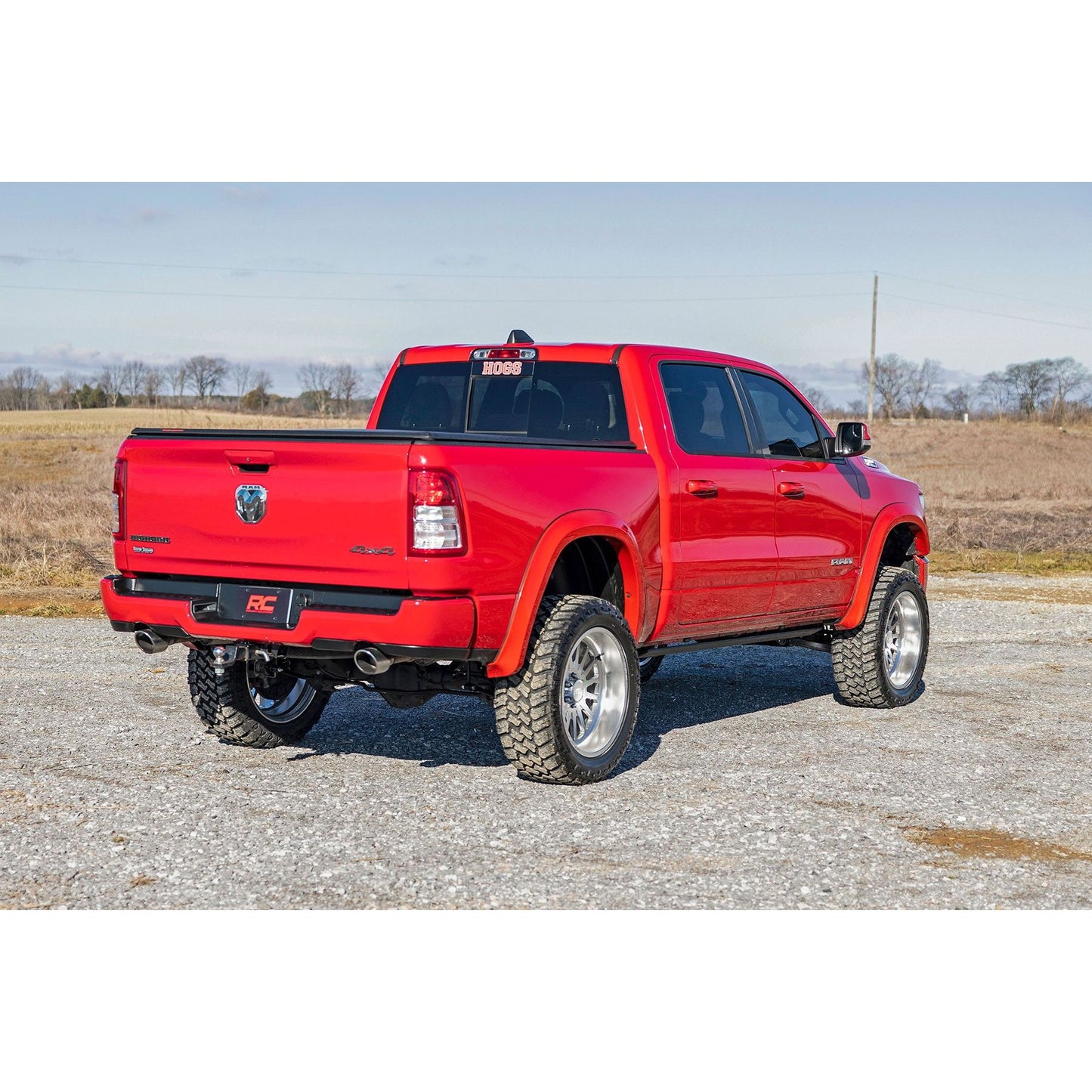 Rough Country Flat Black Fender Flares I S-D10914