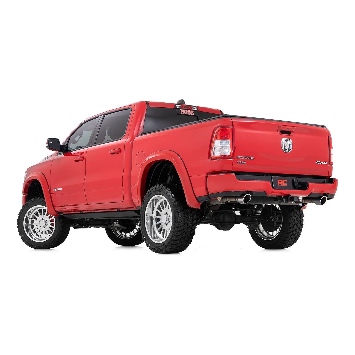 Rough Country Flat Black Fender Flares I S-D10914