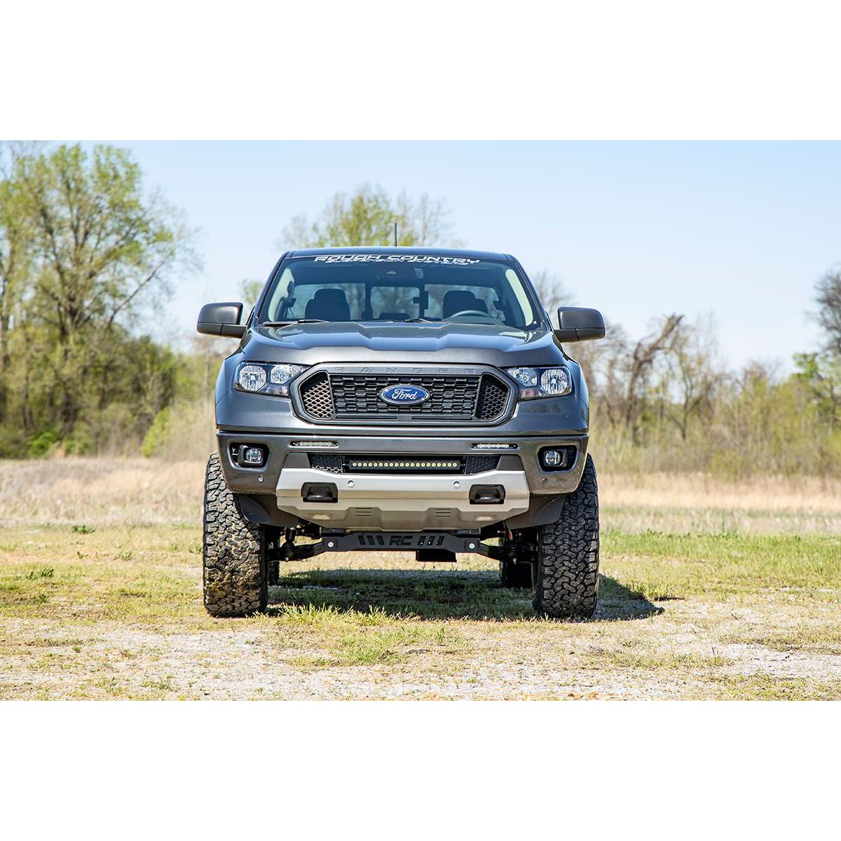 ROUGH COUNTRY LED Light Kit | Bumper Mount | 20" Spectrum Single Row | Ford Ranger (19-23) | 80815