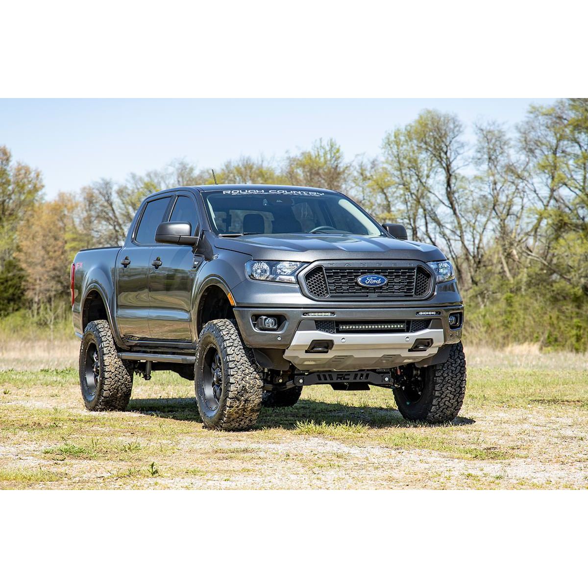ROUGH COUNTRY LED Light Kit | Bumper Mount | 20" Spectrum Single Row | Ford Ranger (19-23) | 80815