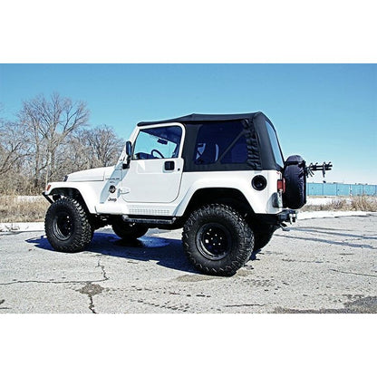 ROUGH COUNTRY Soft Top | Replacement | Black | Full Doors | Jeep Wrangler TJ 4WD (97-06) | RC85020.35