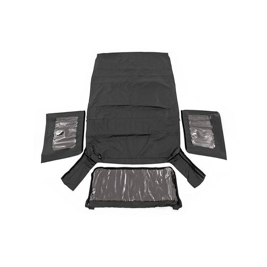 ROUGH COUNTRY Soft Top | Replacement | Black | 4 Door | Jeep Wrangler Unlimited (07-09) | RC85130.35