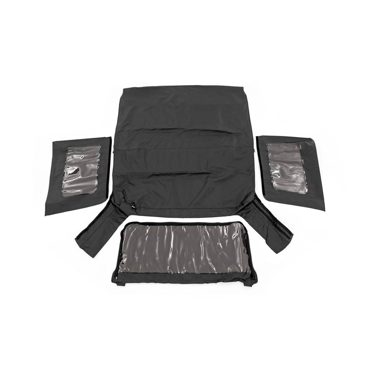 ROUGH COUNTRY Soft Top | Replacement | Black | 2 Door | Jeep Wrangler JK 4WD (2010-2018) | RC85460.35