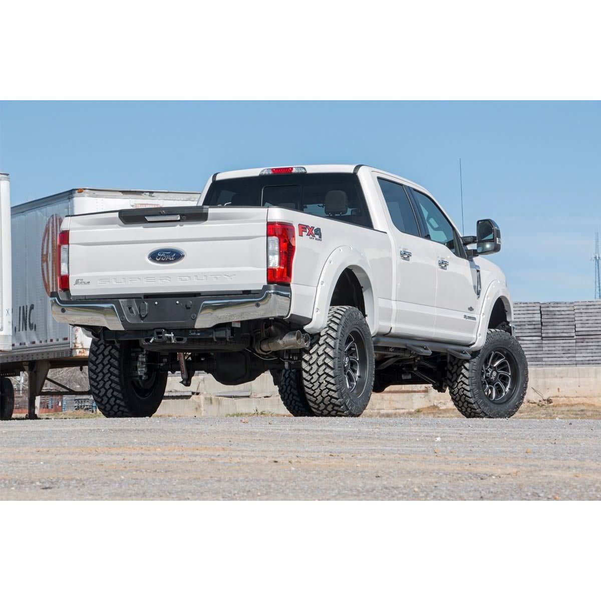 Rough Country Z1 | Oxford White Pocket Fender Flares I F-F21112-Z1