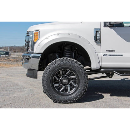 Rough Country YZ | Oxford White Pocket Fender Flares I F-F21112-YZ