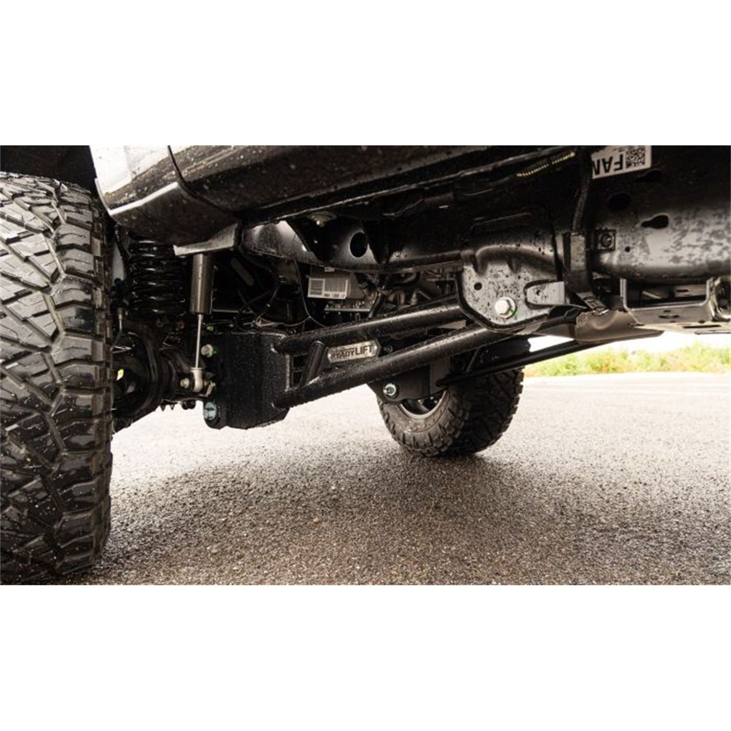 ReadyLIFT 4'' Coil Spring Lift Kit with Falcon 3.3 Front/Rear Shocks, Radius Arms, Dual Steering Stabilizer, and Front Track Bar Bracket  (F250/F350 Diesel ) 43-23440