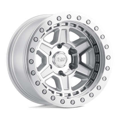 Black Rhino RENO SILVER W/ MIRROR FACE & SILVER BOLTS