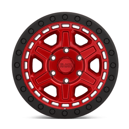 Black Rhino Hard Alloys RENO CANDY RED W/ BLACK RING & BOLTS