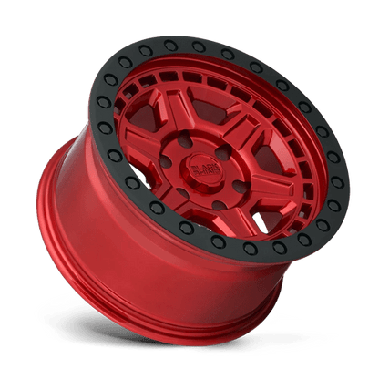 Black Rhino Hard Alloys RENO CANDY RED W/ BLACK RING & BOLTS