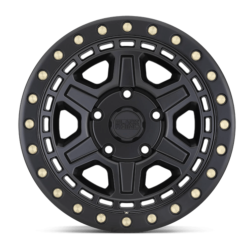 Black Rhino Hard Alloys RENO MATTE BLACK W/ BRASS BOLTS