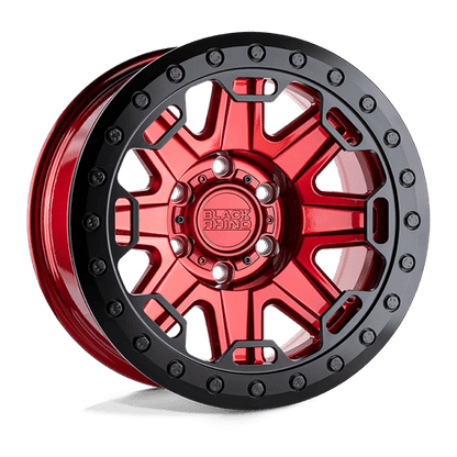 Black Rhino Hard Alloys RIFT BEADLOCK CANDY RED W/ BLACK RING