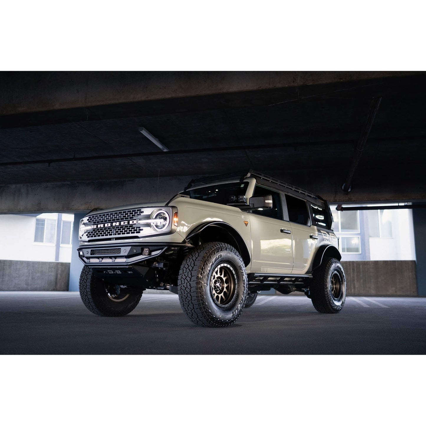 DV8 Off-Road 2021-2024 Ford Bronco | 4-Door Soft Top Roof Rack C3| RRBR-01