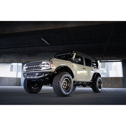 DV8 Off-Road 2021-2024 Ford Bronco | 4-Door Soft Top Roof Rack C3| RRBR-01