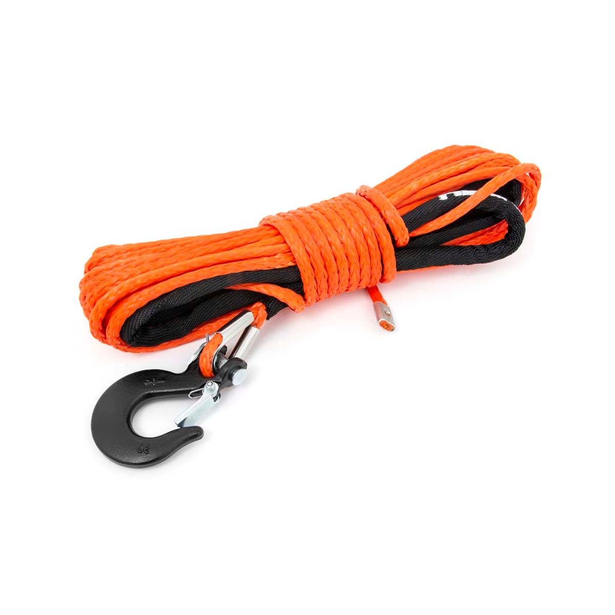 ROUGH COUNTRY Synthetic Rope | 1/4 Inch  | 50 Ft | Orange | RS143