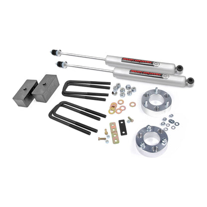 Rough Country Strut Spacers w/N3 Rear Shocks 2.5 Inch Lift Kit I 75030