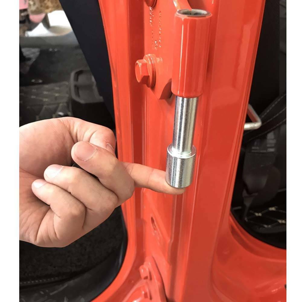 NVE Door Hinge Liners 07-18 Jeep Wrangler JK Unlimited (4 DR) - HINGE6002