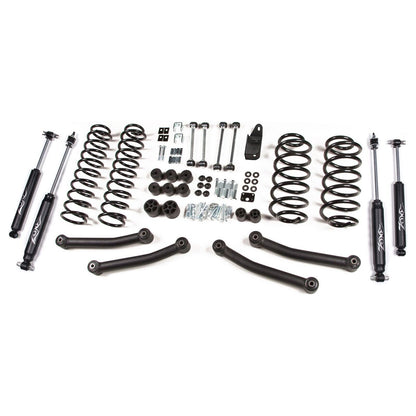 Zone OffRoad 4” Coil Spring Lift Kit for 2003 - 2006 Jeep Wrangler (TJ) - 4WD -  J11N