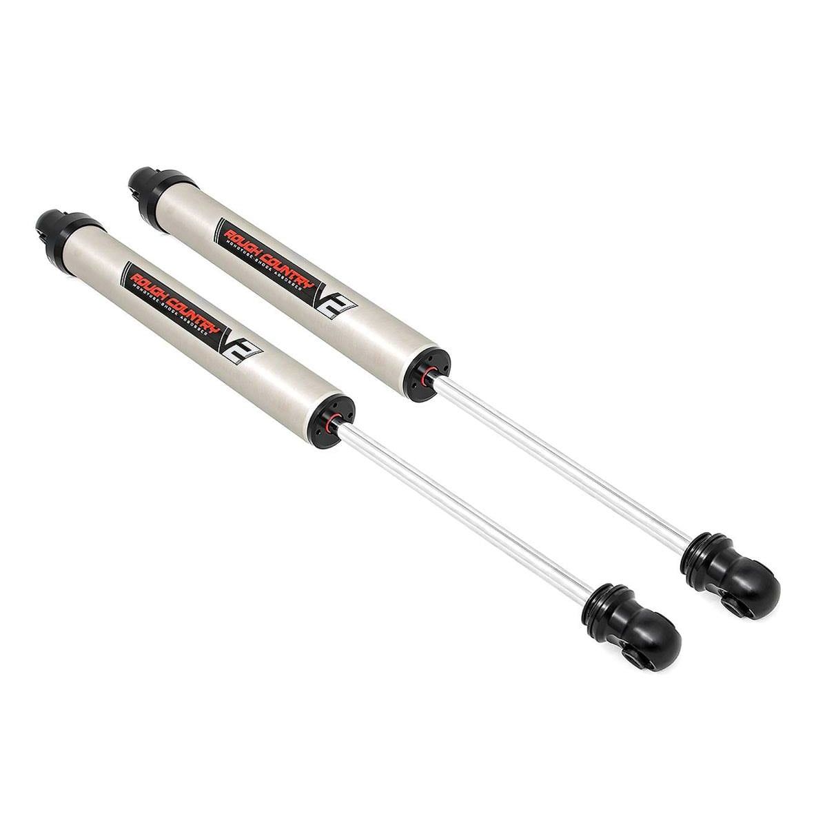 ROUGH COUNTRY V2 Rear Shocks | 7.5-8" | Ford F-250 Super Duty 2WD (1999-2004) | 760762_D