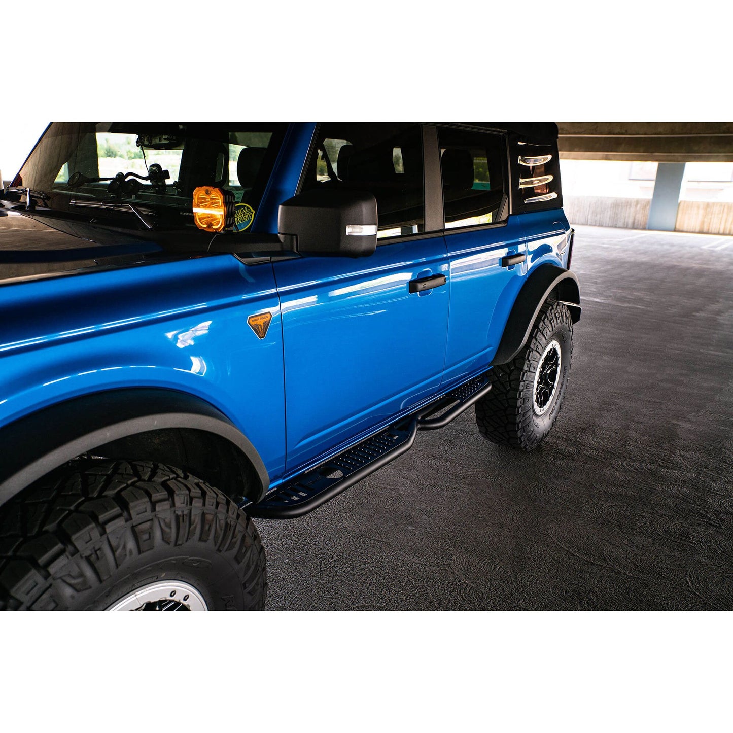 DV8 Off-Road 2021-2024 Ford Bronco | OE Plus 4-Door Side Steps C3| SRBR-02