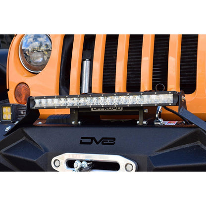 DV8 Off-Road Single Row LED Light Bar with Chrome Face 20 Inch C3| BS20E100W5W