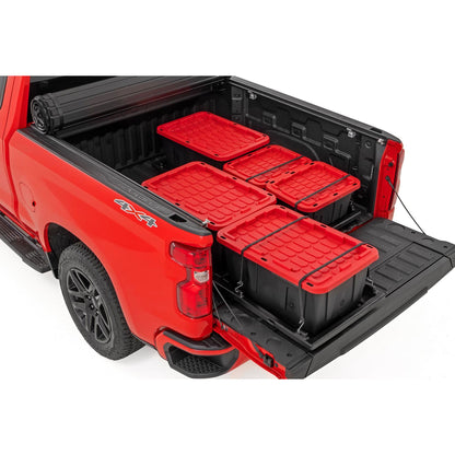 ROUGH COUNTRY Truck Bed Cargo Storage Tray | Easy Access | Long Bed Storage Tray | 10209