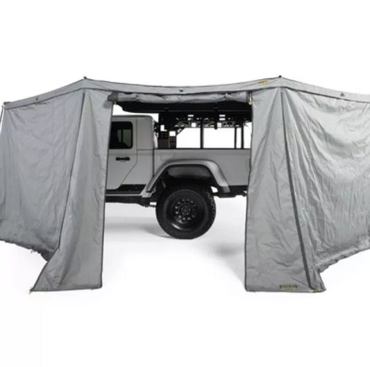 Smittybilt 180 Degree Awning Walls 600D Oxford Polyester 1000G Heavy Duty PVC Travel Cover I 2894