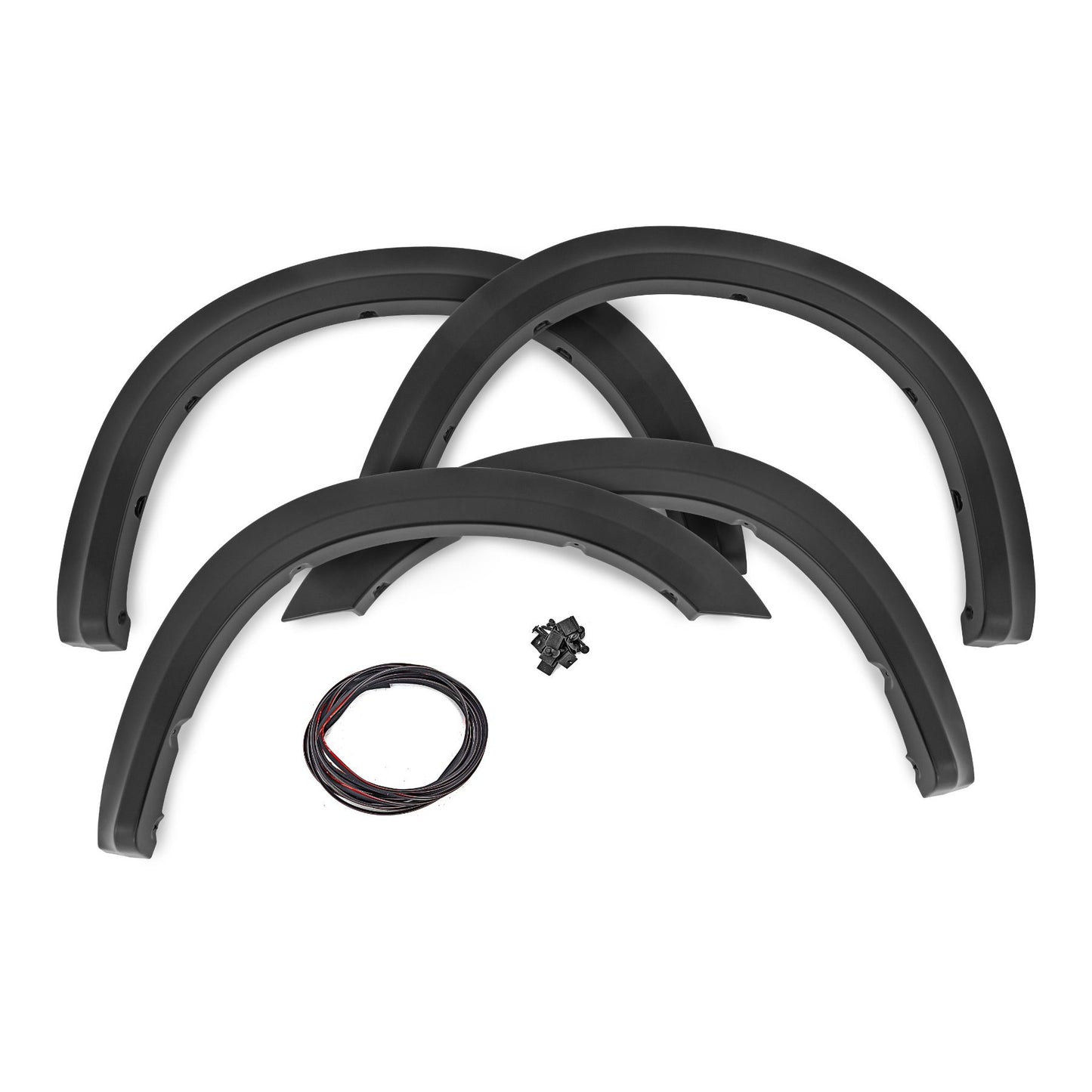 ROUGH COUNTRY Fender Flares | Sport | PBJ Hydro Blue | Ram 2500 (19-26)/3500 (19-25)  | S-D10917-PBJ