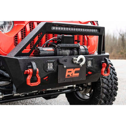 ROUGH COUNTRY License Plate Mnt | Hawse | Quick Release | RS124