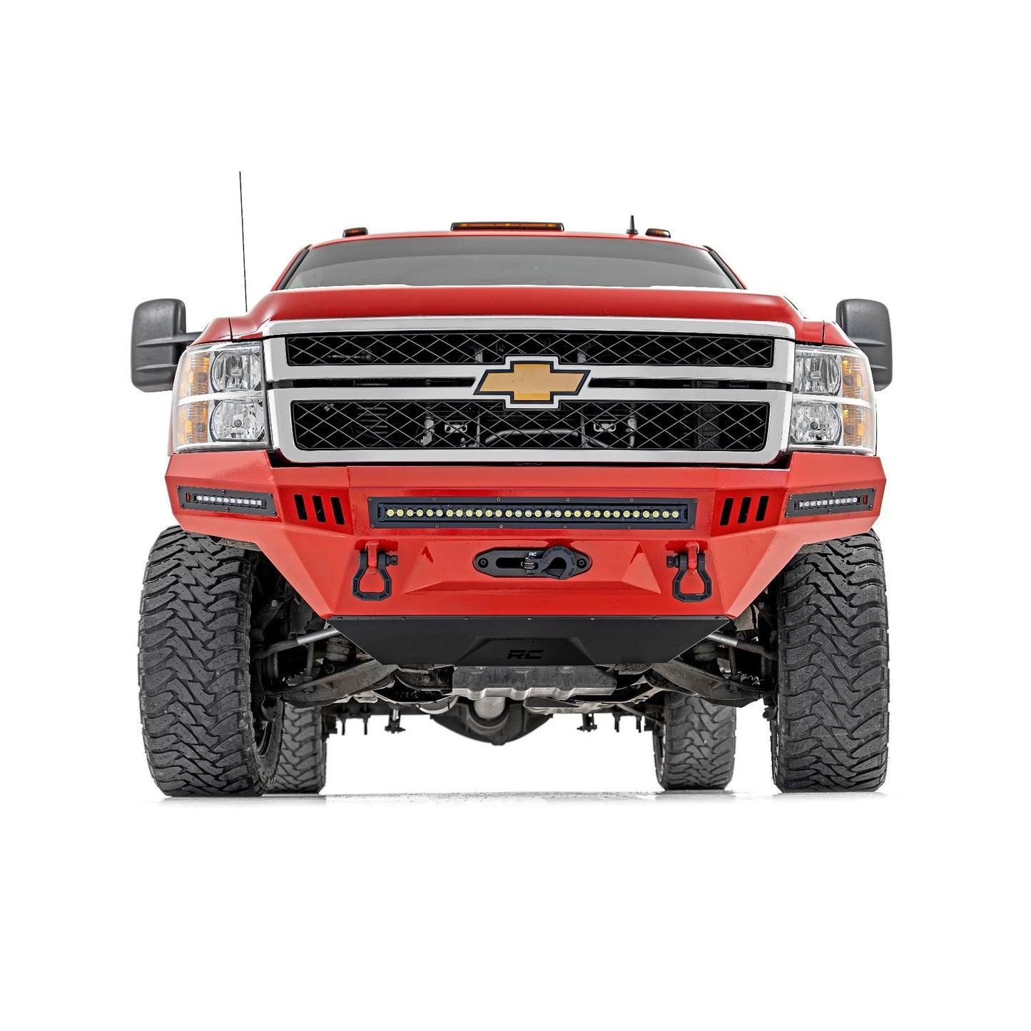 ROUGH COUNTRY Skid Plate | Prerunner Bumper | Chevy Silverado 2500 HD 2WD/4WD (2007-2014) | 10800