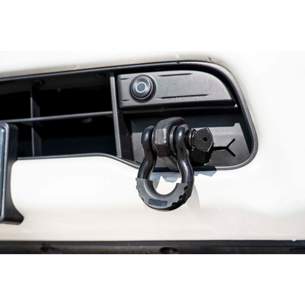 ROUGH COUNTRY Tow Hook Brackets | D-Ring Combo | Nissan Titan 2WD/4WD (2017-2024) | RS160