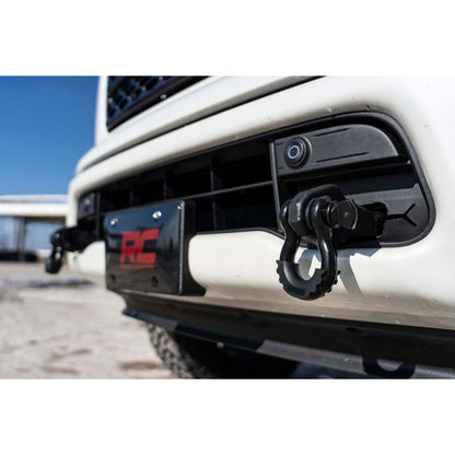 ROUGH COUNTRY Tow Hook Brackets | Nissan Titan 2WD/4WD (2017-2024) | RS149