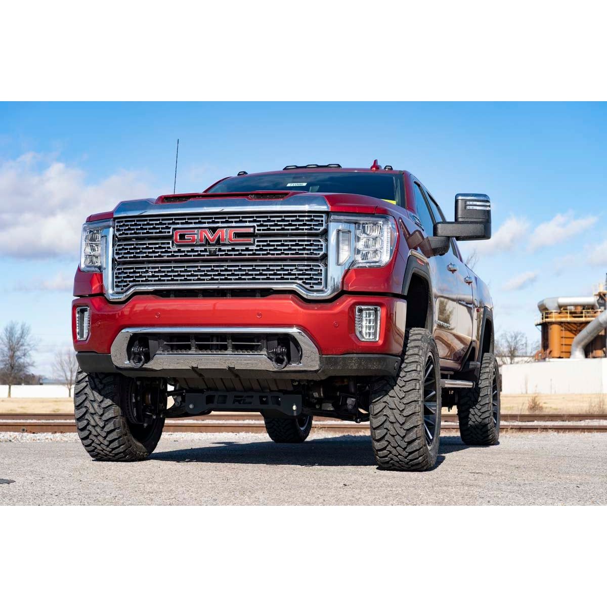 ROUGH COUNTRY Tow Hook Brackets | D-Ring Combo | GMC Sierra 2500 HD 2WD/4WD (2020-2025) | RS159