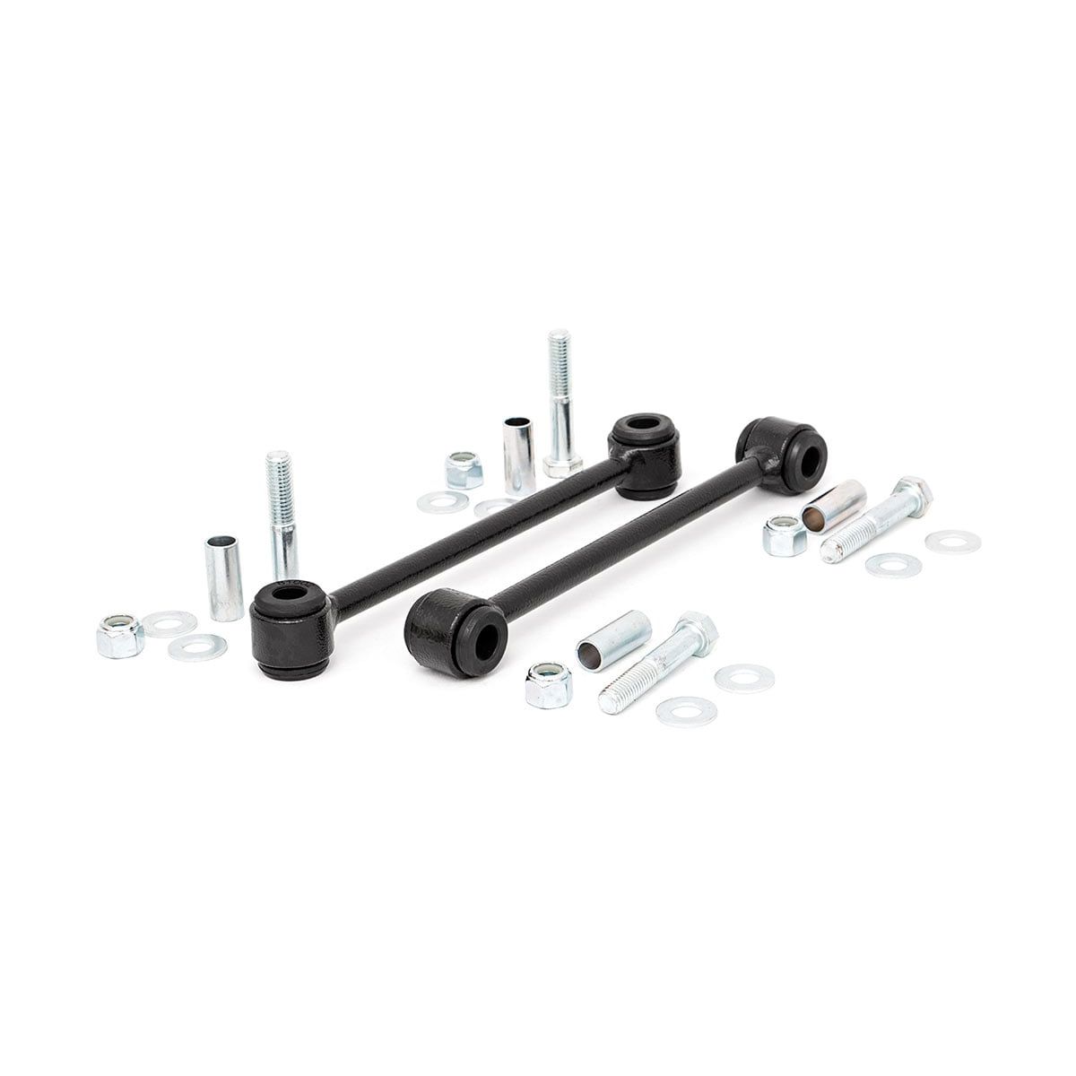 ROUGH COUNTRY Sway Bar Links | Rear | 2.5-4 Inch Lift | Jeep Wrangler JK/Wrangler Unlimited (07-18) | 1134