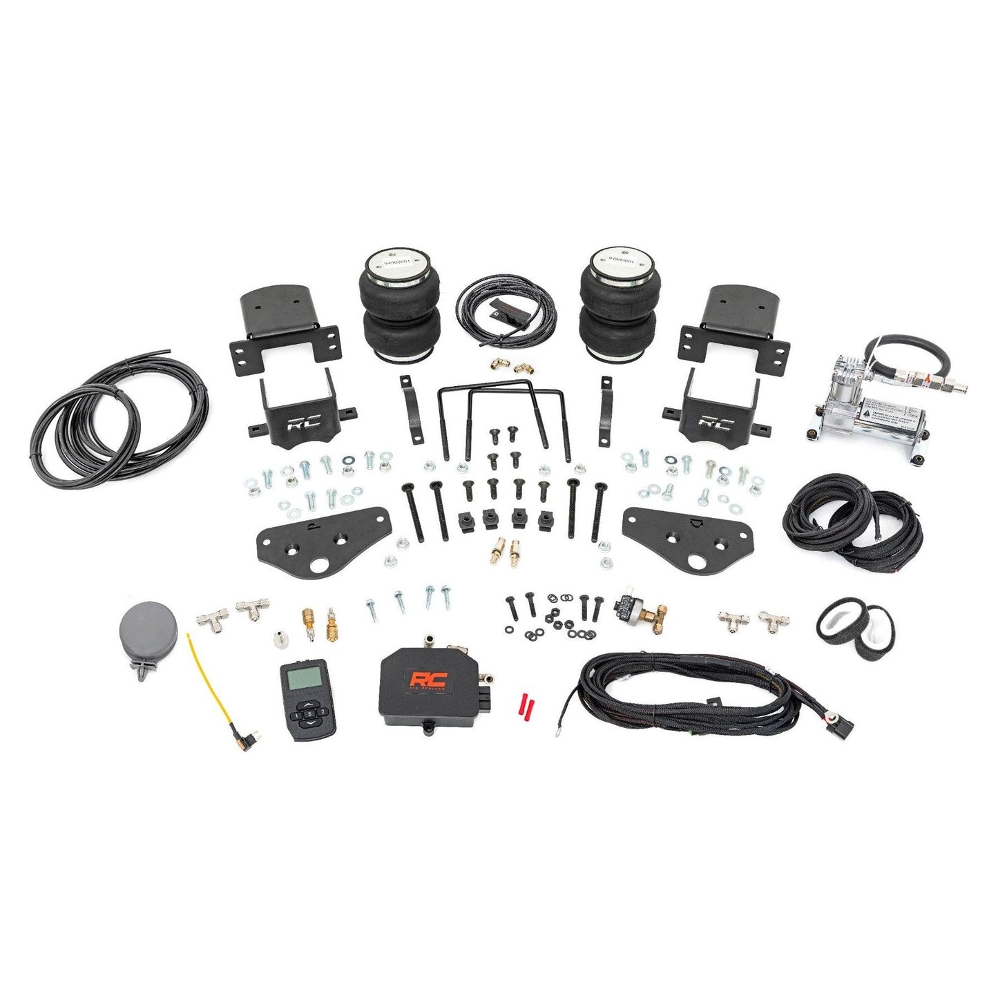 Rough Country with Onboard Air Compressor & Wireless Remote Air Spring Kit I 10016AWC