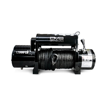 DV8 Off-Road 12,000 lbs. Winch | Synthetic Rope C3| WB12SR