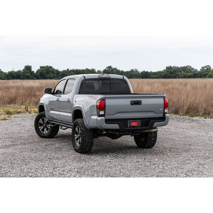 ROUGH COUNTRY Nerf Steps | Cab Length | Crew Cab | 5' Bed | Toyota Tacoma 2WD/4WD (05-23) | RCT0580CCB