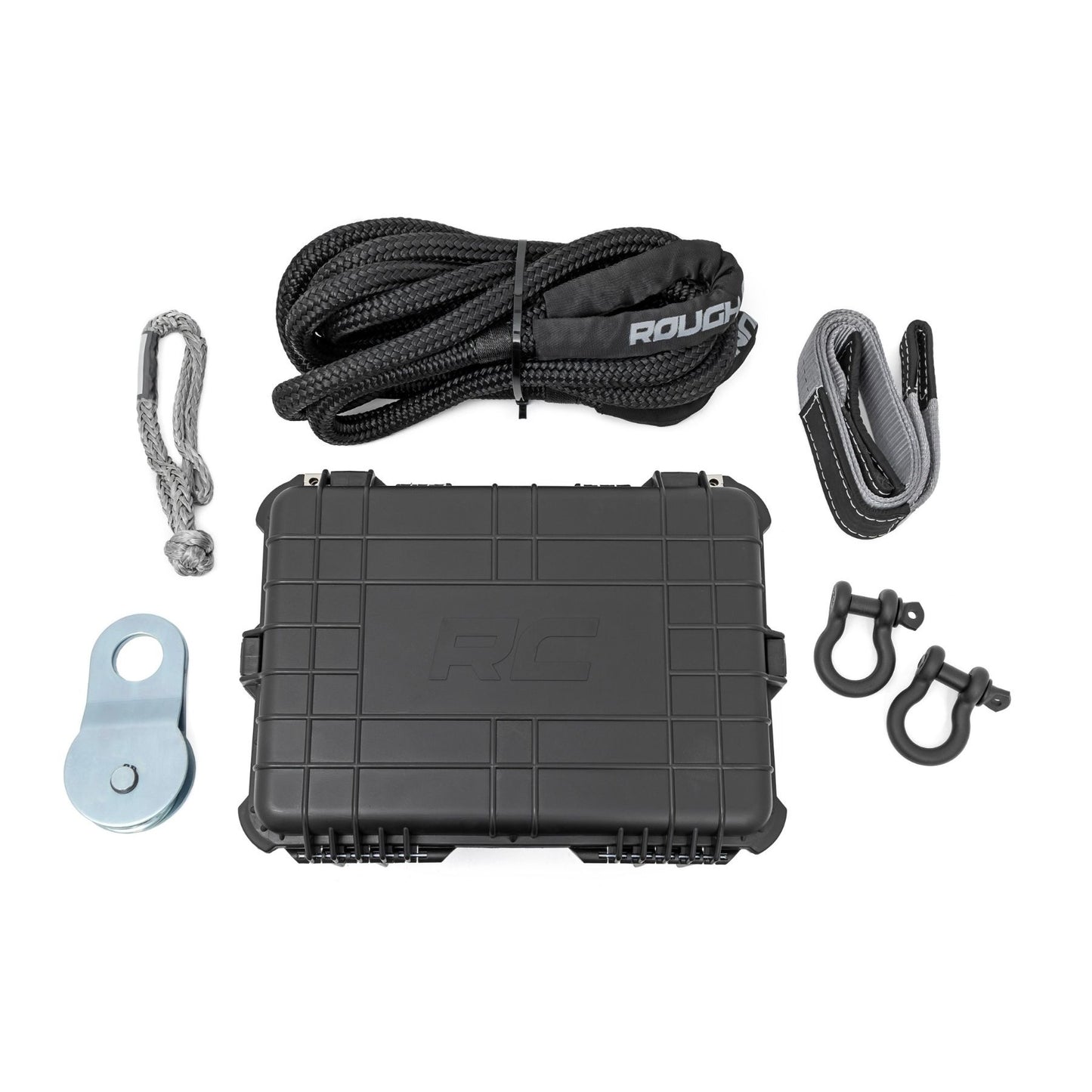 ROUGH COUNTRY Winch Recovery Kit | Steel Cable Winches | RS188