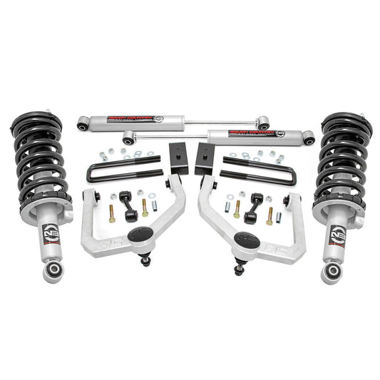 ROUGH COUNTRY 3 Inch Lift Kit | N3 Struts & Shocks | Nissan Titan 2WD/4WD (2004-2024) | 83432